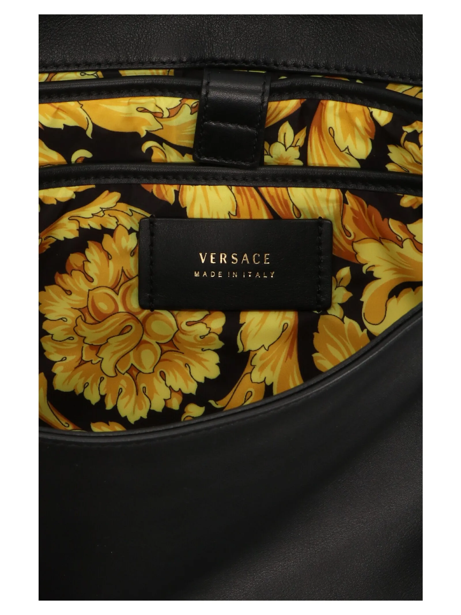 Versace La Medusa Foldover Messenger Bag