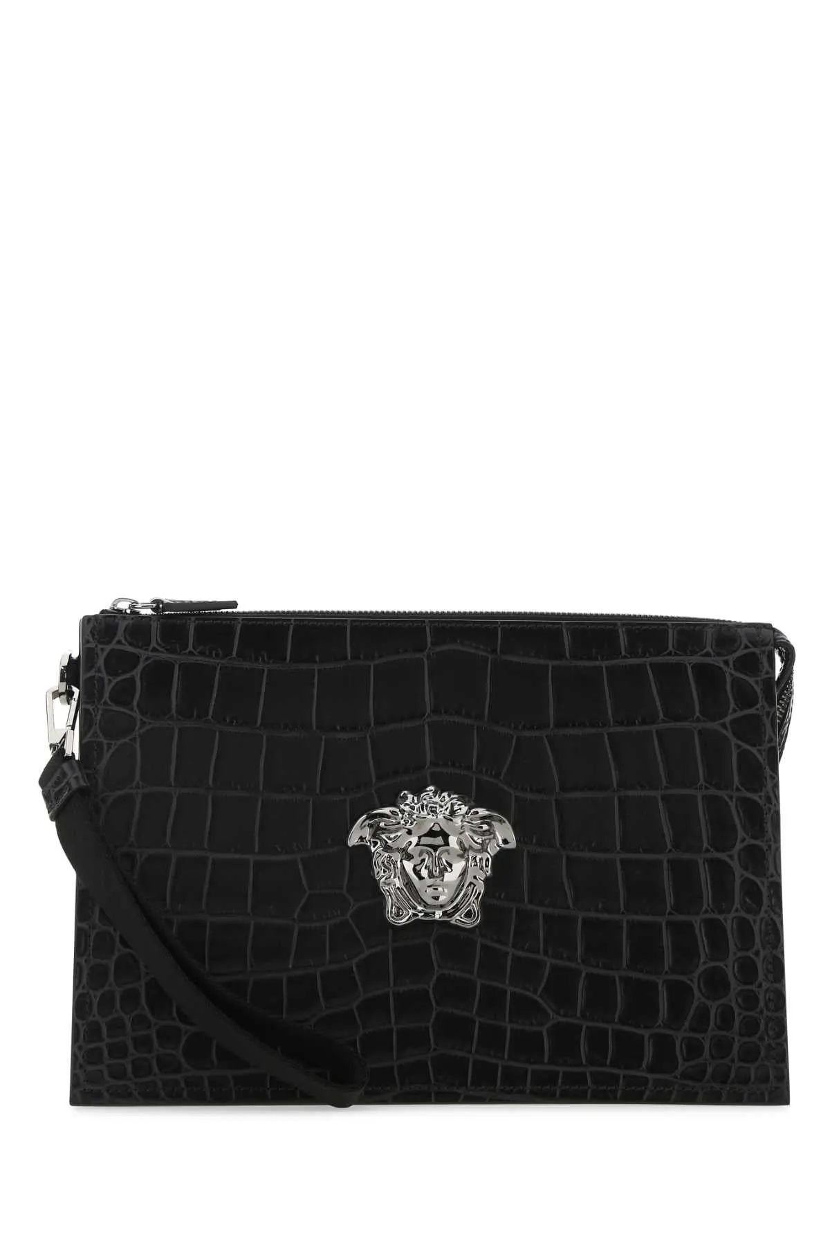 Versace Medusa Embossed Clutch Bag