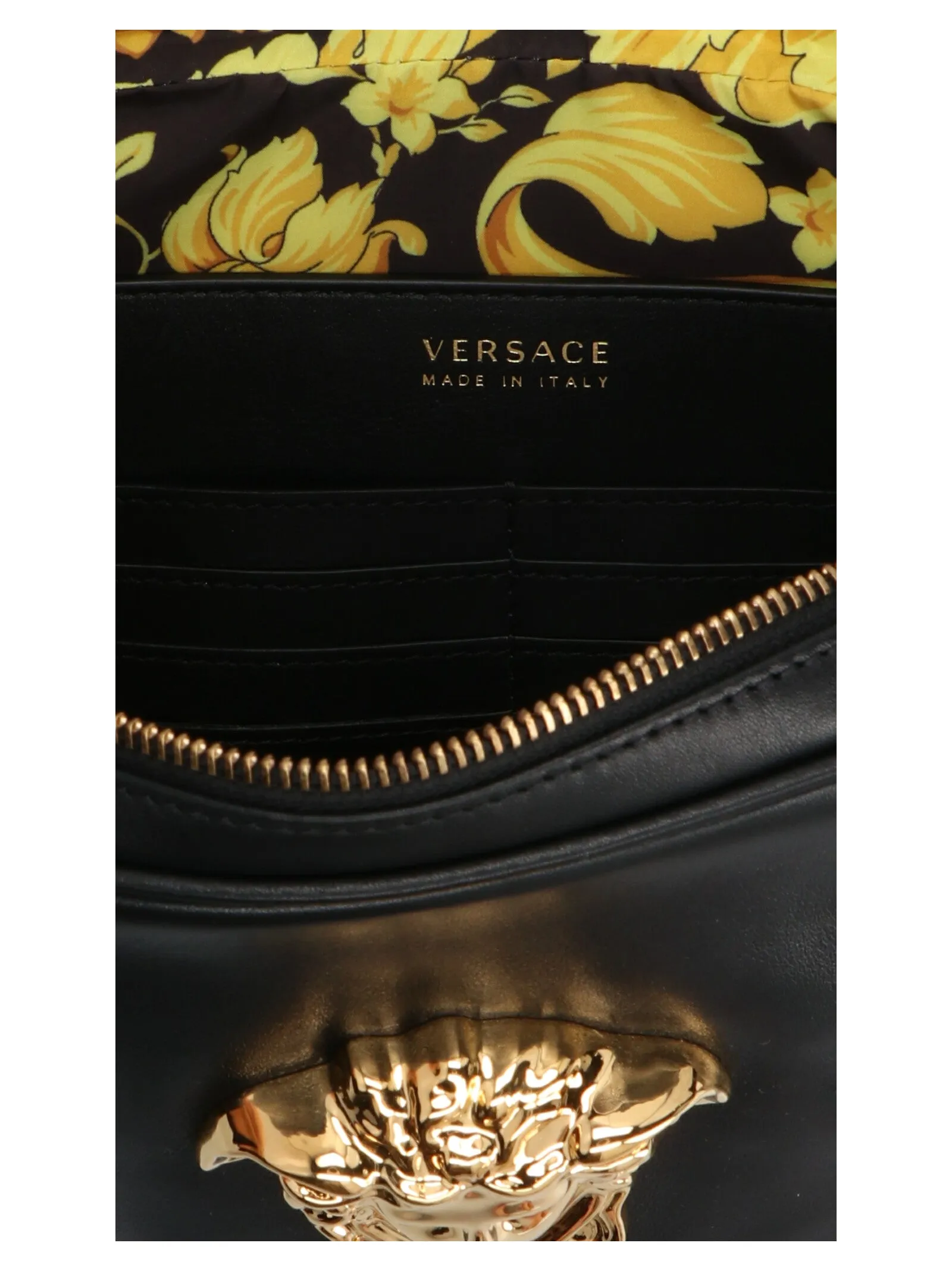 Versace Medusa Plaque Clutch Bag
