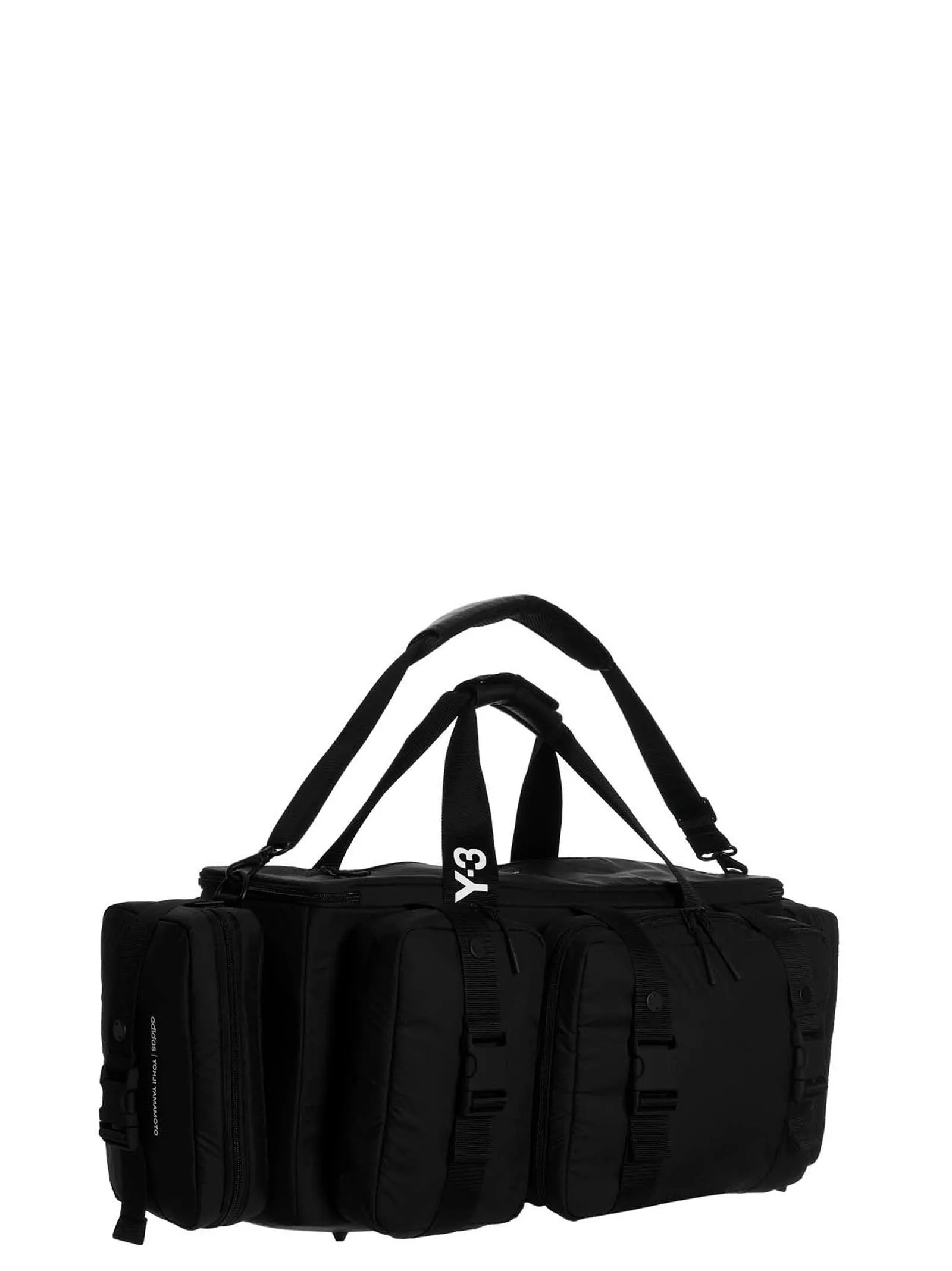 Y-3 Logo Printed Duffle Bag