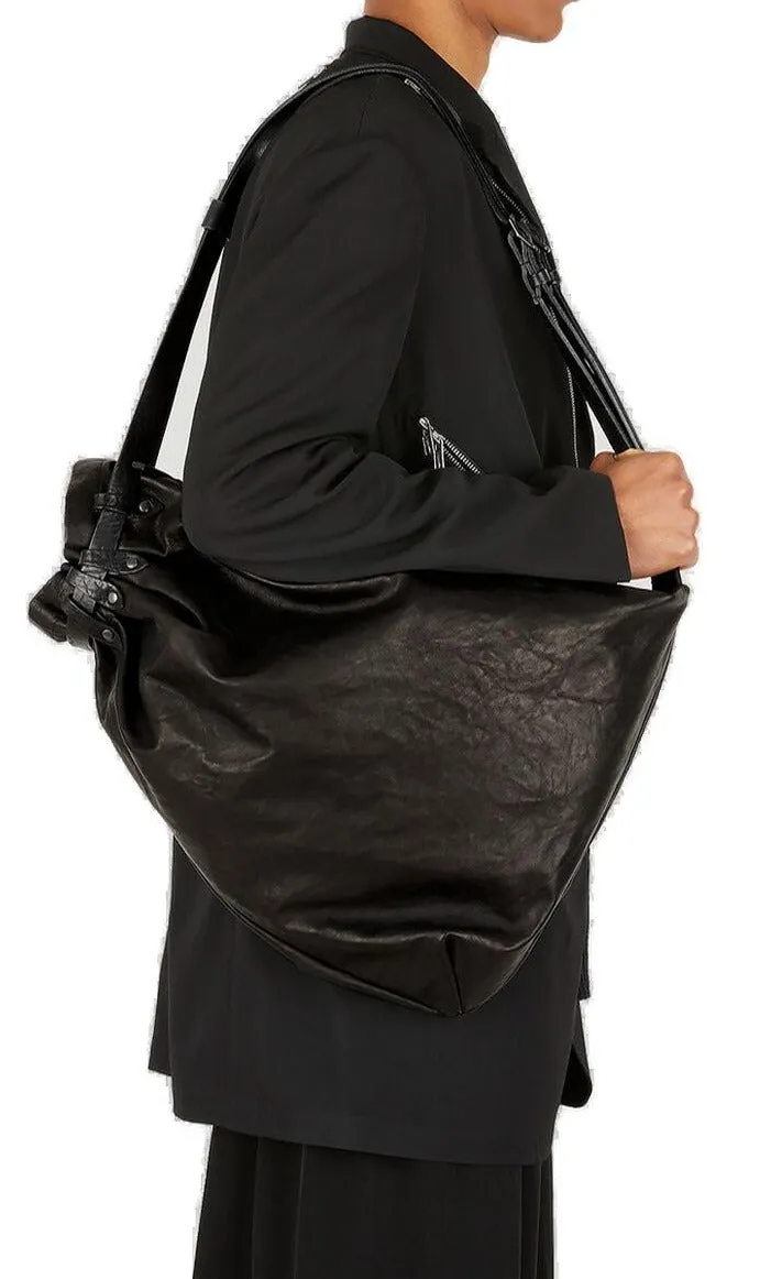 Yohji Yamamoto Drawstring Gathered Backpack