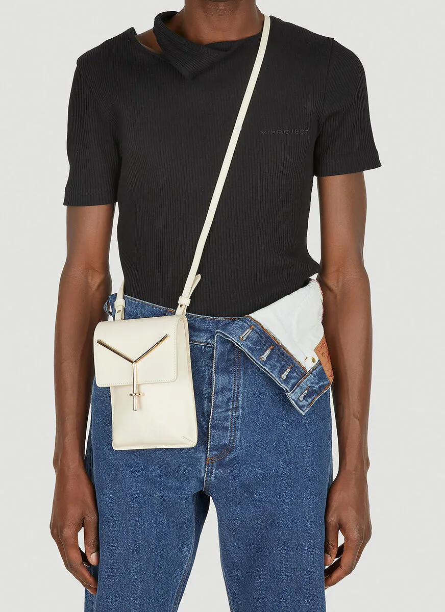 Y/Project Logo Plaque Shoulder Bag